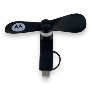 Motorola Portable blue mini phone fan